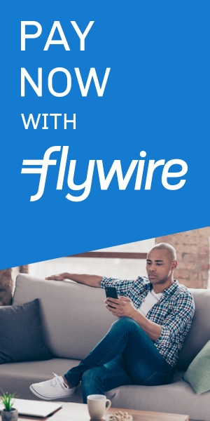 Pay Now with Flywire Banner