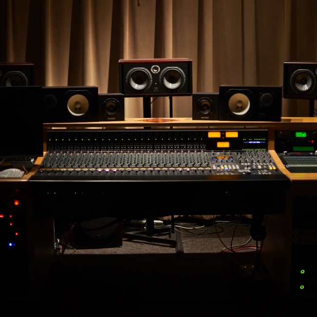 Studio B Control Room.